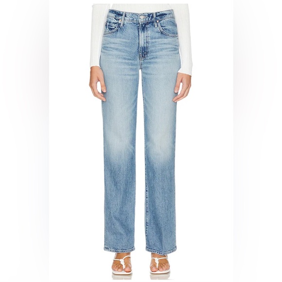 MOTHER Kick It High Rise Straight Leg - Picture 5 of 8